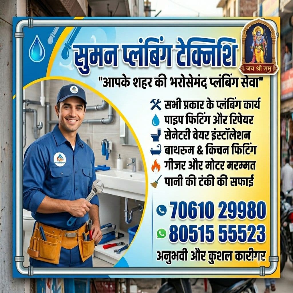 Suman Plumber Technician
